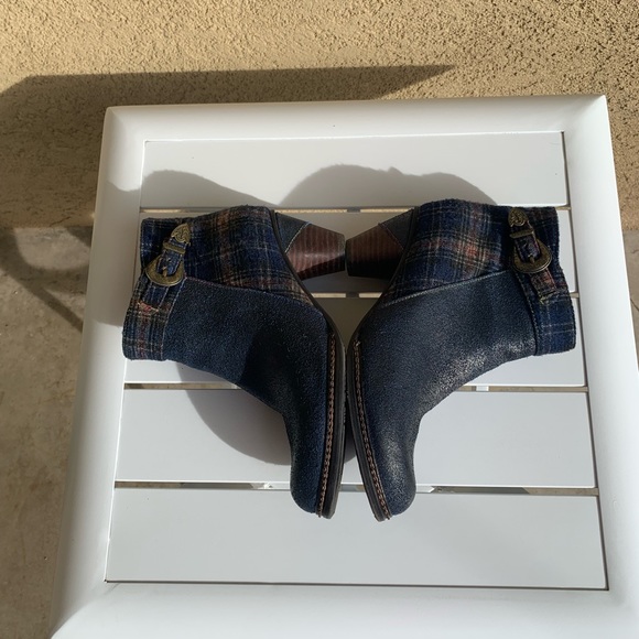 L’ Artiste Spring Step Scottala leather tweed booties size 9 ( European 40) - Picture 13 of 16
